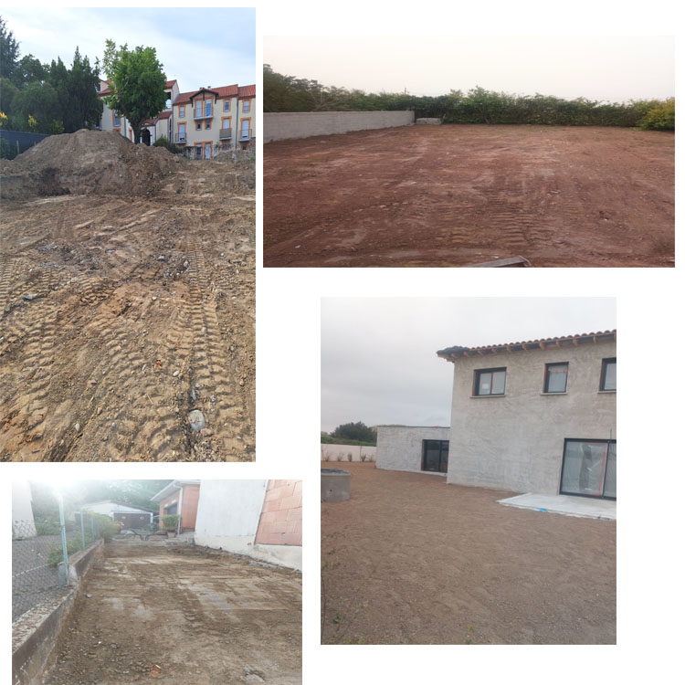 Preparación de suelo para construcción