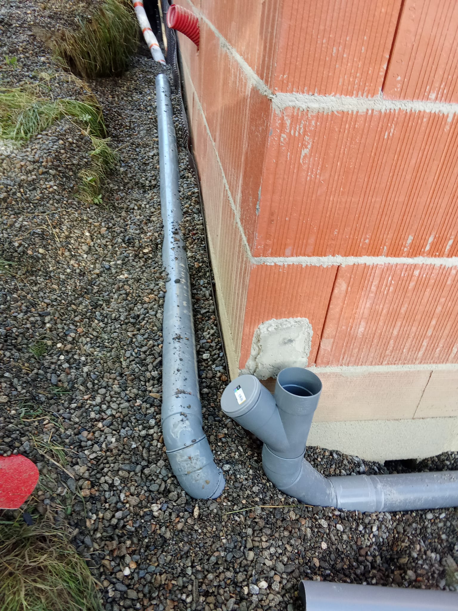 Installation neuve de canalisations par H.A.R.T.P