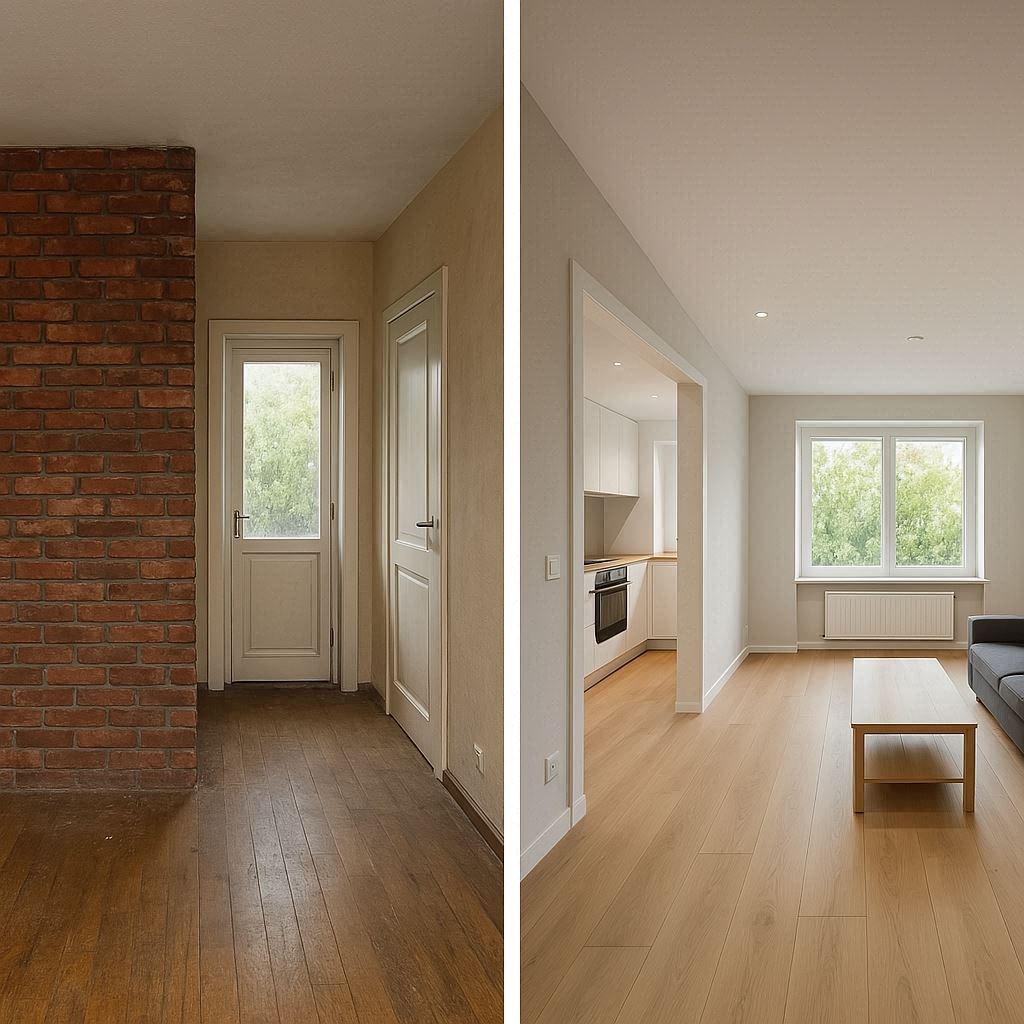 Aménagement intérieur avec placo